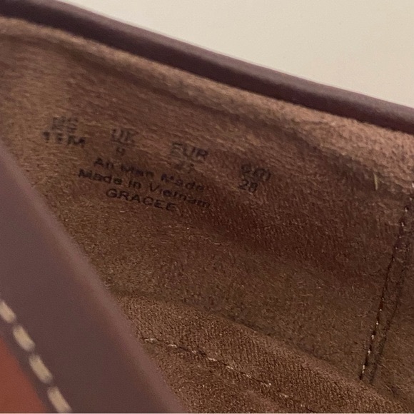 Natural Soul by Naturalizer Gracee Loafer Shoes Woman 11M Brown Preppy Comfort - Picture 11 of 11